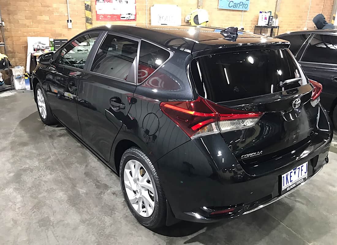 New Toyota Corolla Ceramic Pro 9H paint protection