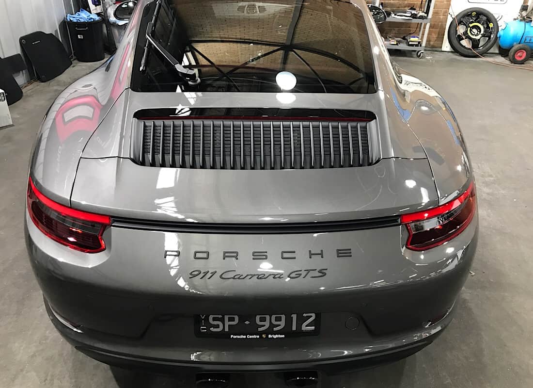 Porsche GTS Carrera ceramic pro 9h paint protection