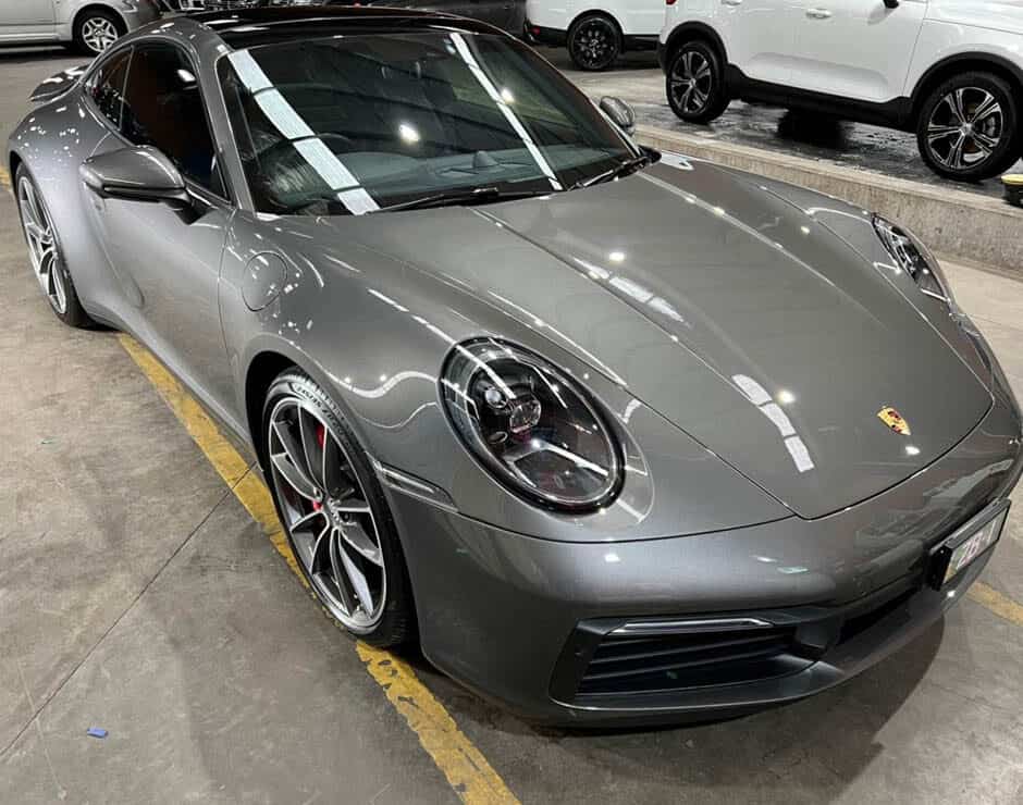 Porsche grey